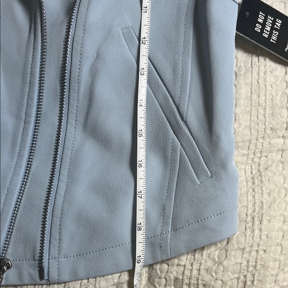 Express Light Blue blazer Jacket size M - Picture 7 of 10